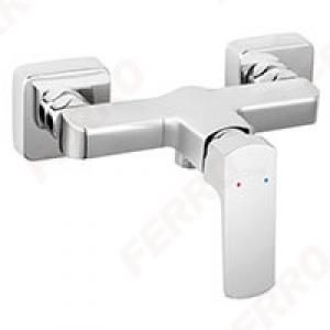 Ferro Vitto Verdeline egykaros, fali zuhanycsaptelep, króm (BVI7VL)