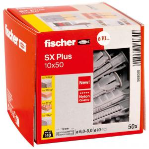 Fischer dübel SX PLUS 10×50mm dobozos (568010)