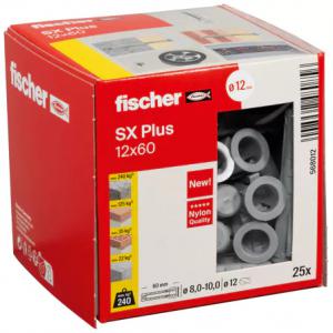 Fischer dübel SX PLUS 12×60 mm dobozos (568012)