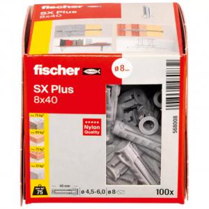 Fischer dübel SX PLUS 8×40 mm dobozos (568008)