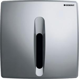 Geberit Basic automata piszoár vezérlés, infravörös, hálózati, műanyag fedlappal, matt króm (115.817.46.5)