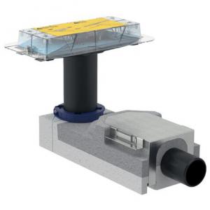 Geberit beépítő alapkészlet CleanLine zuhanyfolyókához 65mm 154.152.00.1