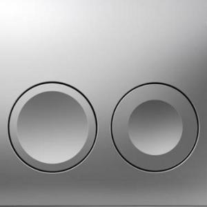 Geberit DELTA 21 nyomólap matt króm (115.125.46.1)