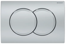 Geberit Delta01 nyomólap matt króm (115.107.46.1)