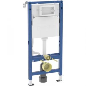 Geberit DuofixBasic fali WC-szerelőelem, 112 cm, Delta 12 cm-es falsík alatti öblítőtartállyal (458.103.00.2)