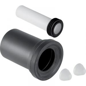 Geberit fali WC csatlakozó készlet, 18,5cm, alpin fehér (152.426.11.1)