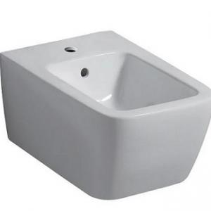 Geberit iCon Square fali bidé, zárt forma, 54cm, túlfolyóval (231910000)