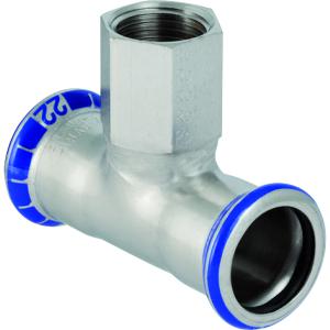 Geberit Mapress rozsdamentes acél belső menetes T-idom 28-3/4''-28 (31310)