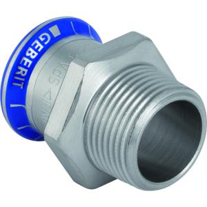 Geberit Mapress rozsdamentes acél KM átmeneti idom 22-3/4" (31707)