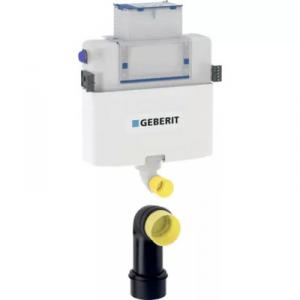 Geberit Omega 12 cm-es falsík alatti öblítőtartály, 82 cm beépítési magasság (109.040.00.1)