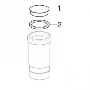 Geberit PE hosszútok tömítéssel NA 63 (364.700.16.1)