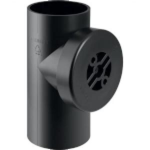 Geberit PE NA110 90°-os tisztító idom kerek revíziós ajtóval 110/110 (367.451.16.1)