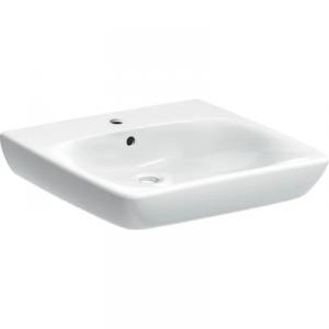 Geberit Selnova Comfort 65x55 cm mosdó mozgáskorlátozottaknak, túlfolyóval (500.292.01.1)