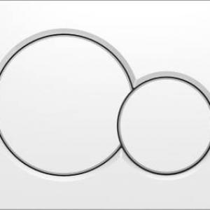 GEBERIT Sigma 01 nyomólap alpin fehér (kétmennyiséges) 115.770.11.5