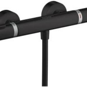 Hansgrohe Ecostat Comfort termosztátos zuhanycsaptelep matt fekete (13116670)