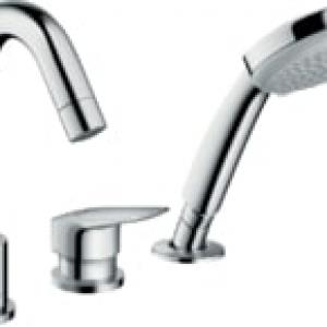 Hansgrohe Logis kádtöltő, peremre ültethető (71313000)