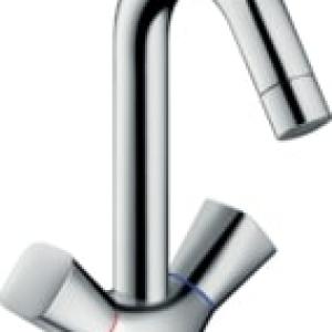 Hansgrohe Logis mosdócsaptelep 150 leeresztő szeleppel (71222000)