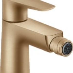 Hansgrohe Talis E szálcsiszolt bronz bidécsaptelep automata lefolyógarnitúrával (71720140)