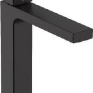 Hansgrohe Vernis Shape egykaros mosdócsaptelep 190 matt fekete (71562670)