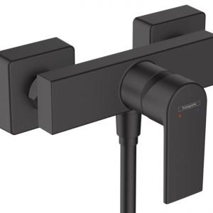 Hansgrohe Vernis Shape egykaros zuhanycsaptelep matt fekete (71650670)