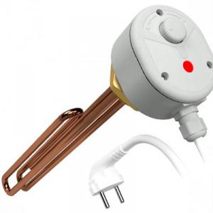 Heizer elektromos fűtőbetét 5/4" 230v. 3kw PRO-Kompakt réz U1FC bem. 345mm (TSUA03054)