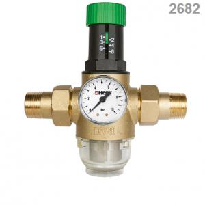 HERZ állítható nyomáscsökkentő szelep 1/2" (1-6 bar, max 16 bar) (1-2682-11)