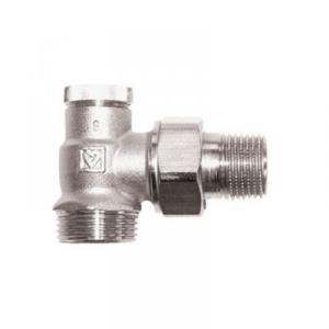 HERZ radiátorszelep visszatérő sarok 1/2"-3/4" KM eurokónusszal (1-3748-01)