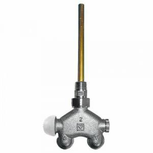 HERZ VUA-50 termosztatikus szelep, bal sarok, 1/2", négyjáratú, kétcsöves (1-7784-61)
