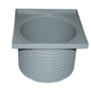 HL037N.2E rácstartó 123x123 d110/90 padlóösszefolyóhoz