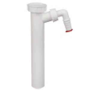 HL13/40 Bekötőcső DN40x6/4' mosógép-csatlakozóval