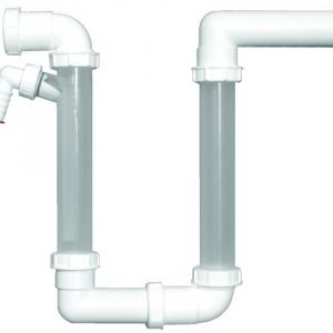 HL136.2 kondenzvíz gyüjtő DN40, átlátszó ellenőrzőcsővel