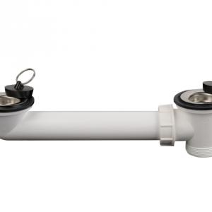 HL24-6/4 Lefolyó csatlakozó DN40 x6/4" 2 db. lefolyószeleppel