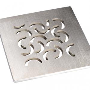 HL3122 Lefolyórács (nemesacél V4A) 115x115"Loire"