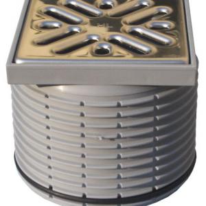 HL36N Rácstartó d 110mm/100x100mm 94x94mm nemesacél ráccsal