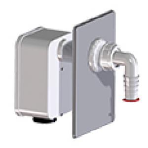 HL4000.1 Szifonkazetta készlet a HL4000.0 lefolyó házba 1 mosógép csatlakoztatására