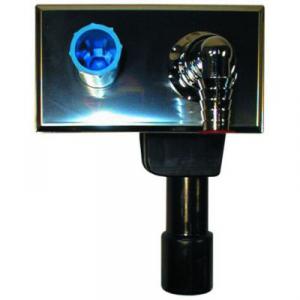 HL405 mosógép-szifon falba süllyesztve DN40/50