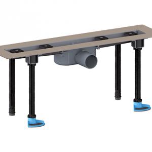 HL50FU.0/90 nemesacél zuhanyfolyóka