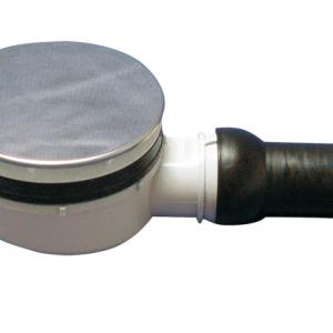 HL521 szuperalacsony zuhanytálca szifon DN40 gömbcsuklós csatlakozóval D90mm lyukmérethez