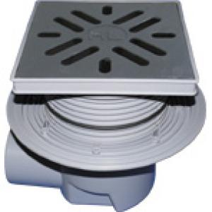 HL615 perfekt lefolyó DN110 vízszintes kimenettel