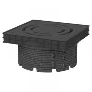 HL635N kontrollakna, szivárogtató szekrény műanyag kerettel és ráccsal