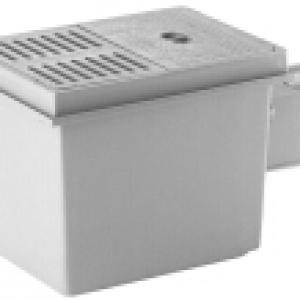 HL77 Pincei lefolyó DN110 vízszintes kimenettel