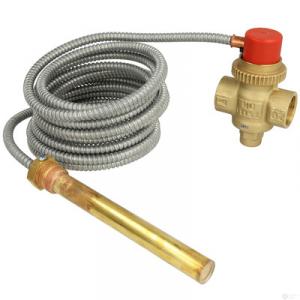 Honeywell TS131-3/4A termikus elfolyószelep Tnyit=95°C, l=1300mm kapilláris