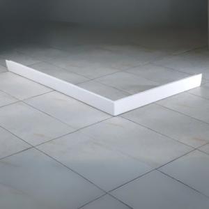 Hüppe szögletes zuhanytálca előlap 90x90 Puranohoz (202181.055)