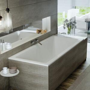 M-Acryl Sabina Slim fürdőkád 170x75 + kádláb - értékcsökkentett (12387)