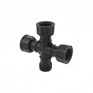 Műanyag hollanderes kereszt 1" KBBB (06270010)