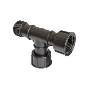 Műanyag hollanderes T idom 1" KBB (06250010)