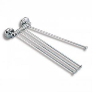 Novaservis Metalia 1 négy karos törölközőtartó rúd, króm (6146,0)