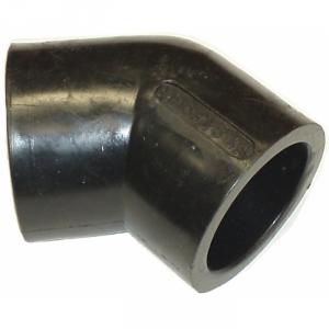 PE100 könyök tokos 25/45°