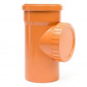 PVC KG tisztító idom 110/110