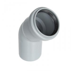 PVC könyök 40/45° KAB